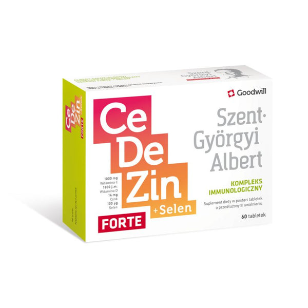 Cedezin Forte + Selen SzGyA Kompleks Immunologiczny 60 tabletek