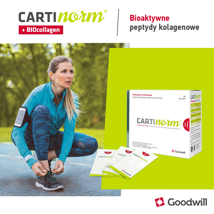 Cartinorm® + BIOcollagen glukozamina chondroityna kolagen typu II